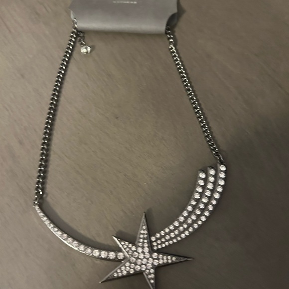 NWT EXPRESS rhinestone star necklace - Picture 5 of 10
